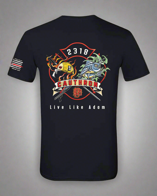 "Live like Adam" Gym Shirt