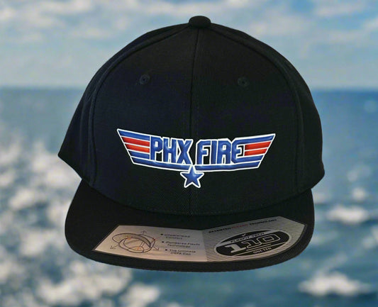+Top Gun+ Navy Flat bill